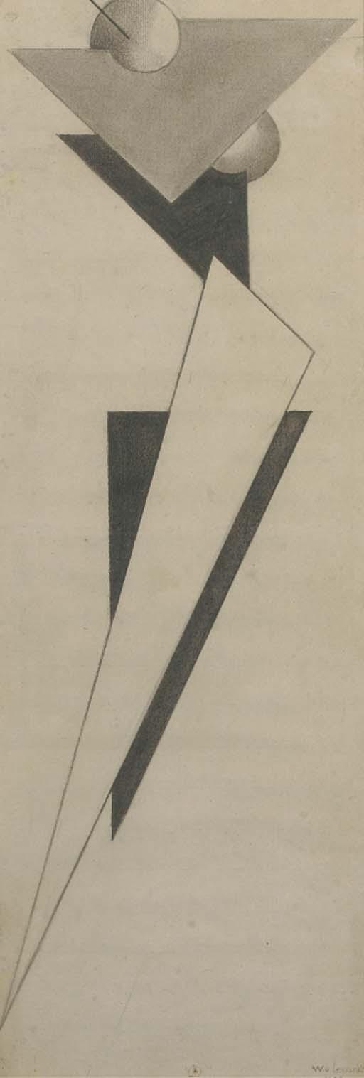 Willem van Leusden - Studie van een danseres - Study of a dancer