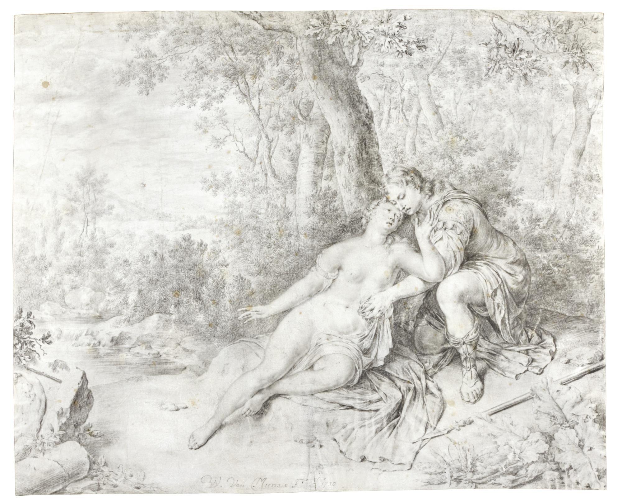 Willem Van Mieris - Cephalus And Procris