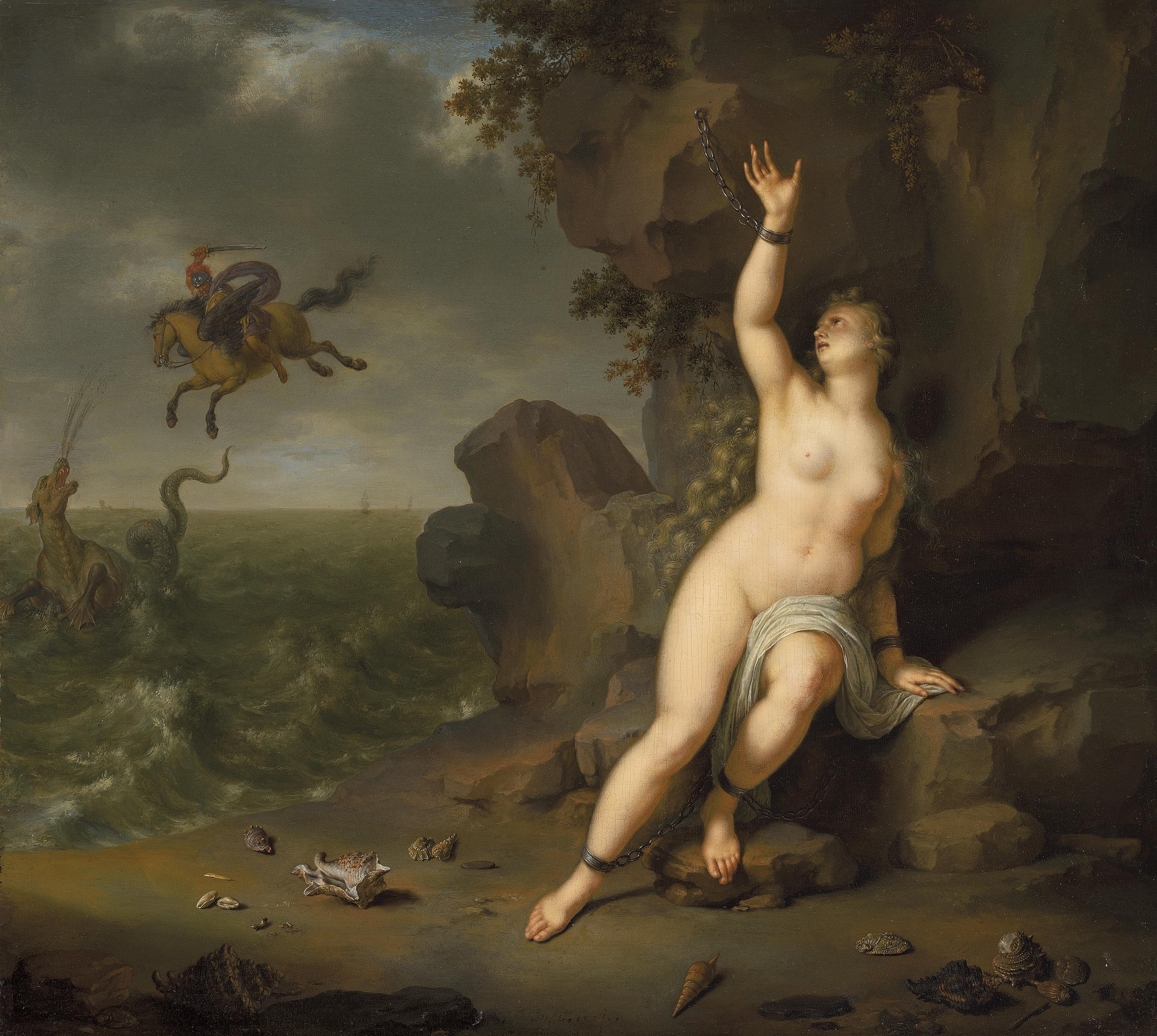 Willem Van Mieris - Perseus and Andromeda
