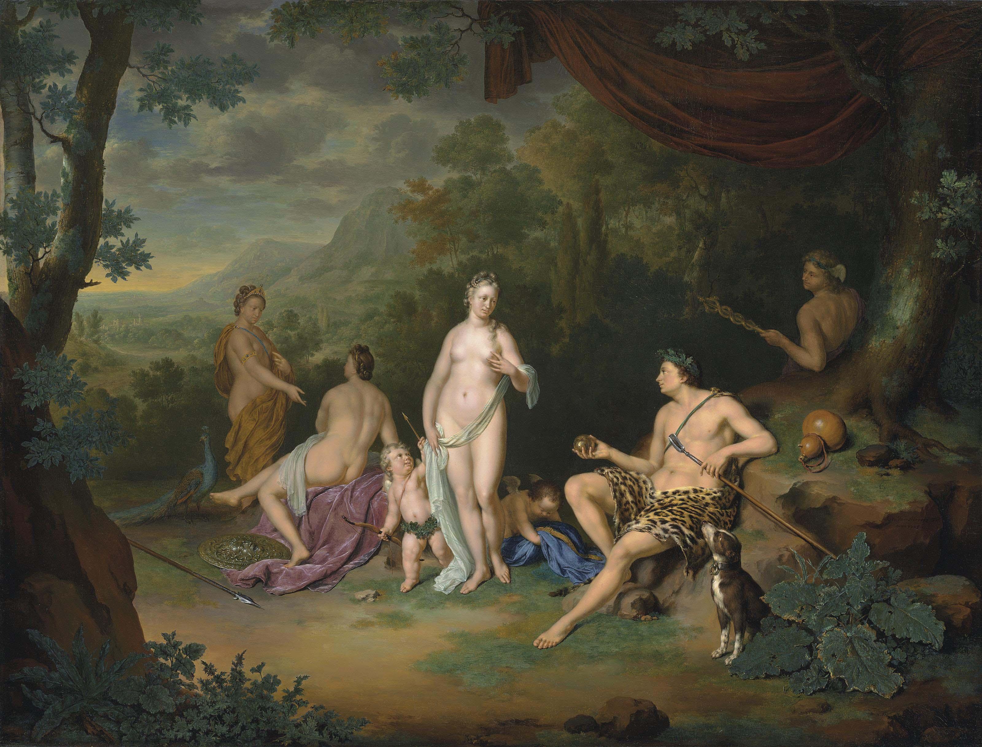 Willem Van Mieris - The Judgement of Paris