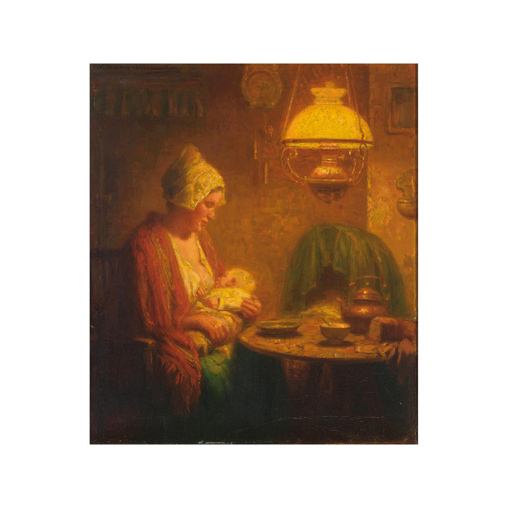 Willem van Nieuwenhoven - Feeding The Baby