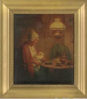 Willem van Nieuwenhoven - Feeding the baby