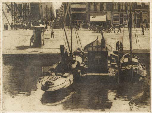 Willem Witsen - Damrak III (van Wisselingh 446)