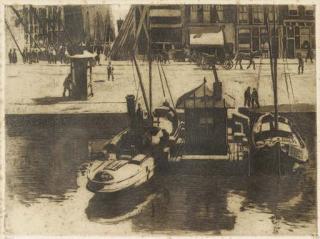 Willem Witsen - Damrak III (van Wisselingh 446)