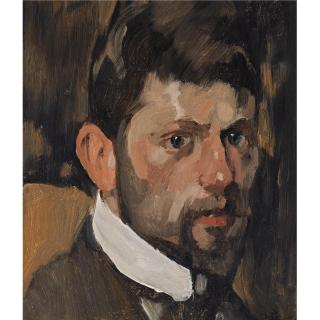 Willem Witsen - Dutch A Portrait Of The Painter Felicien Bobeldijk (1876-1964)