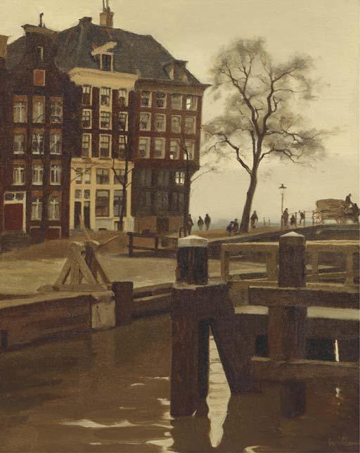Willem Witsen - \'s-Gravenhekje, Prins Hendrikkade, Amsterdam