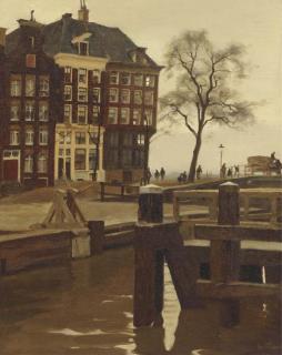 Willem Witsen - \'s-Gravenhekje, Prins Hendrikkade, Amsterdam