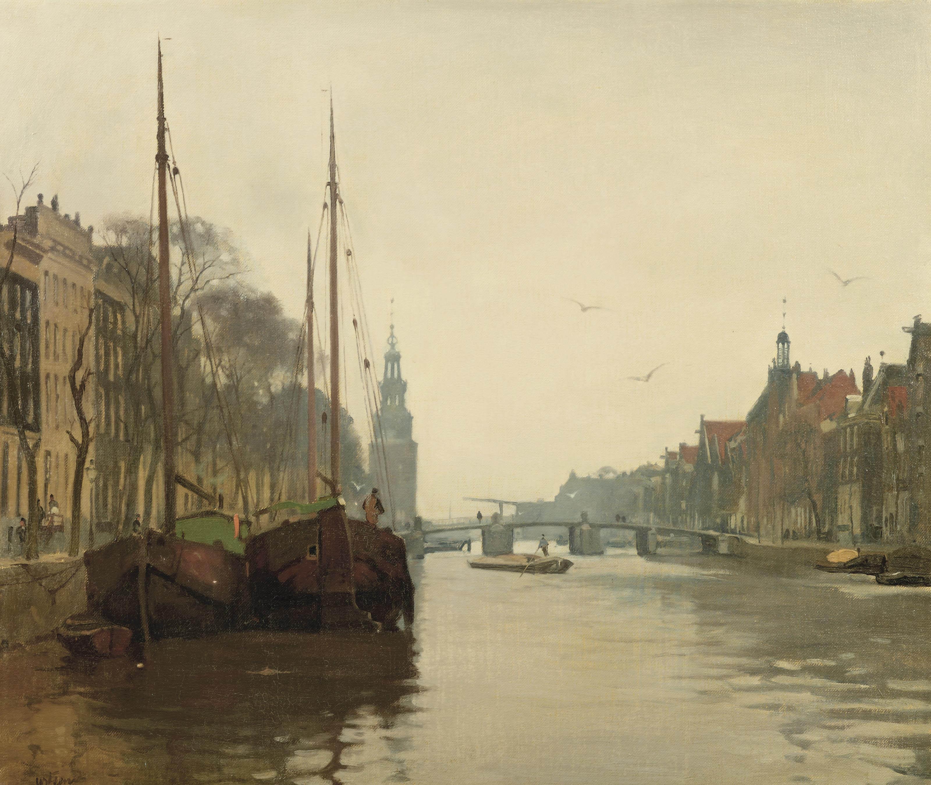 Willem Witsen - The Oude Schans, Amsterdam