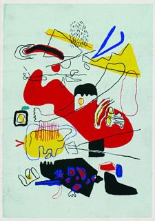 Willi Baumeister - 5 Bll. Postkarten