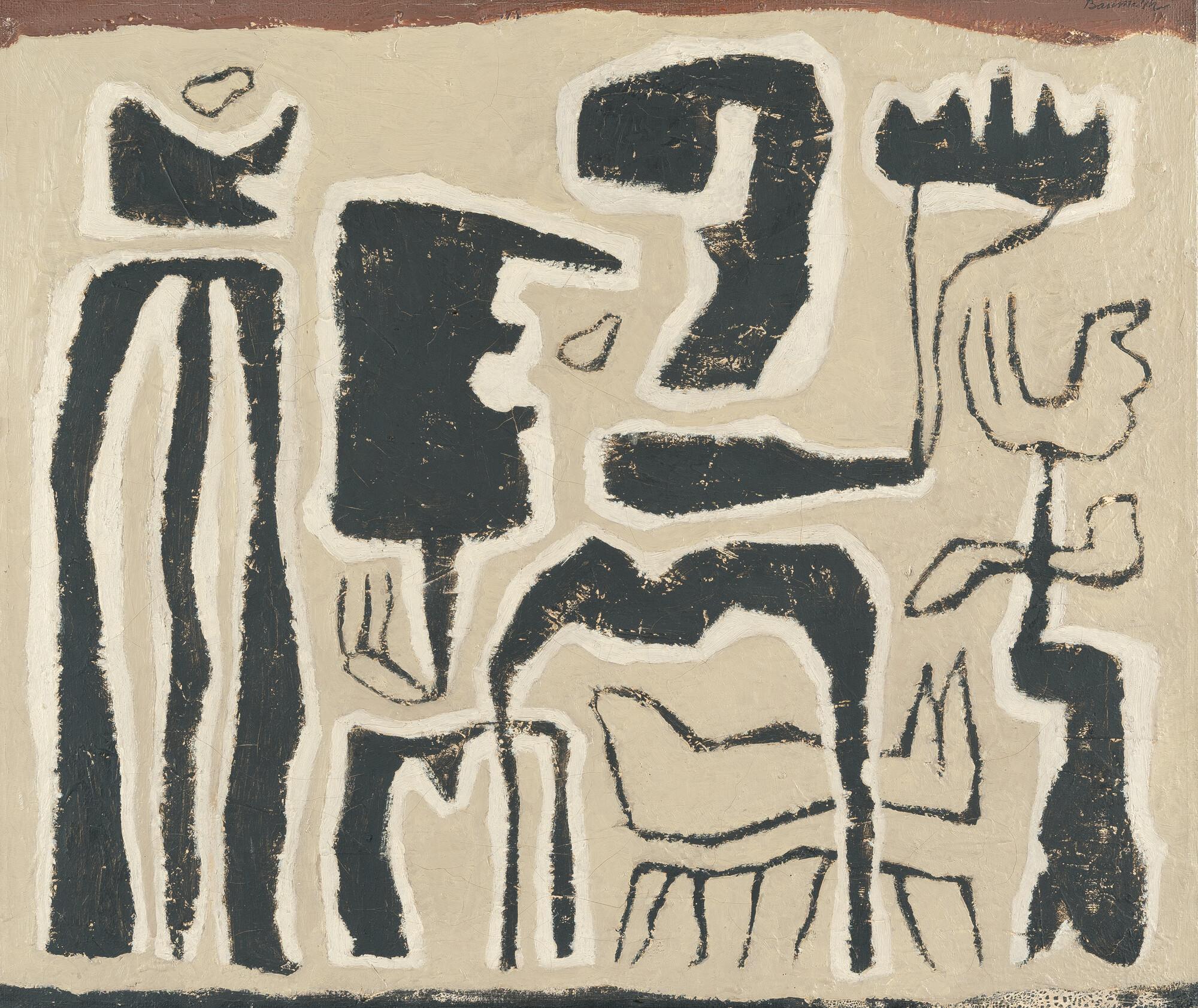 Willi Baumeister - Afrikanische Spiele V