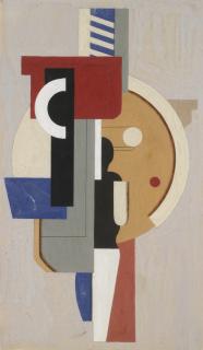 Willi Baumeister - Figur Mit Kreis (Figure With Circle)