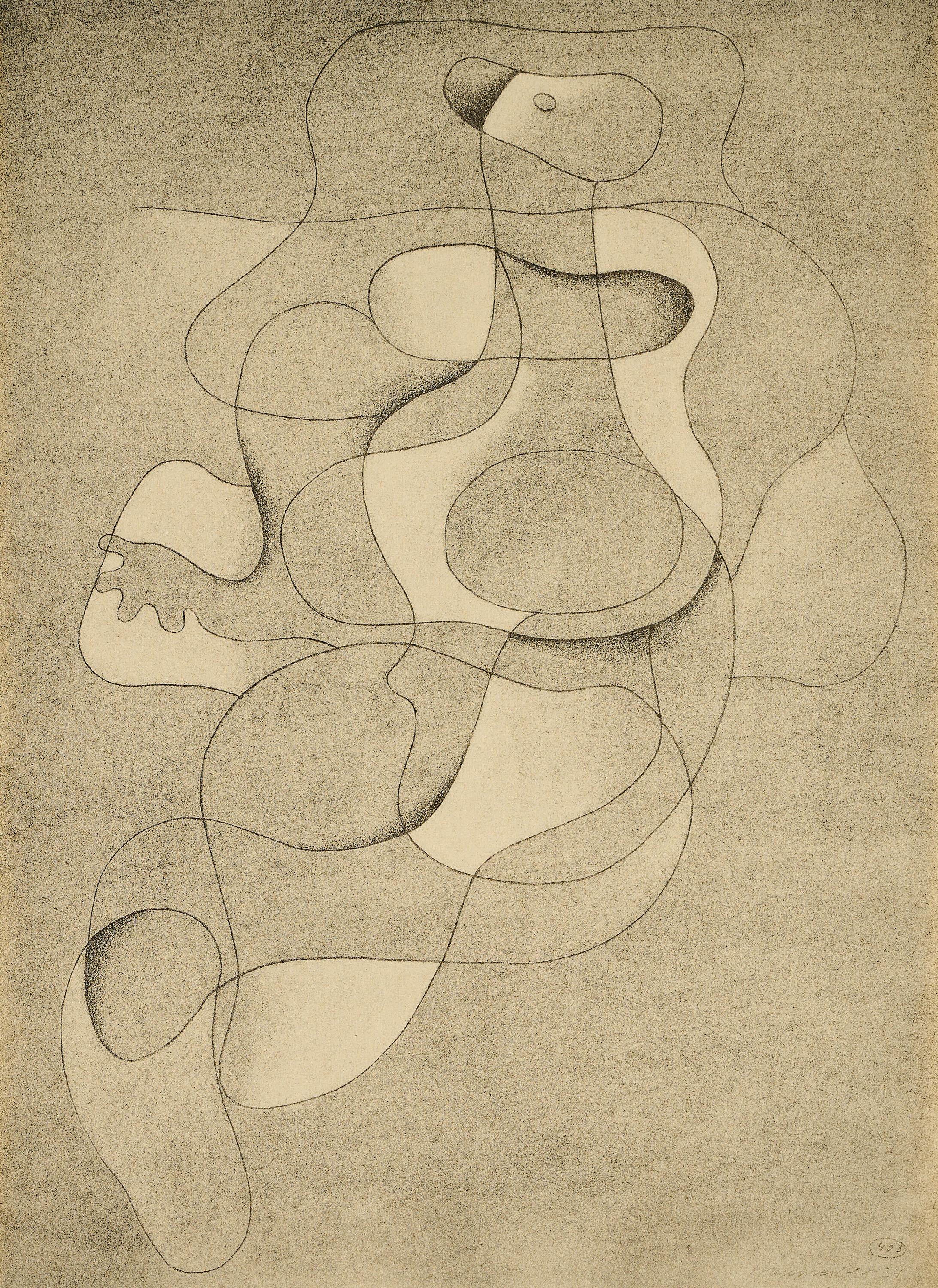 Willi Baumeister - Linienfigur.