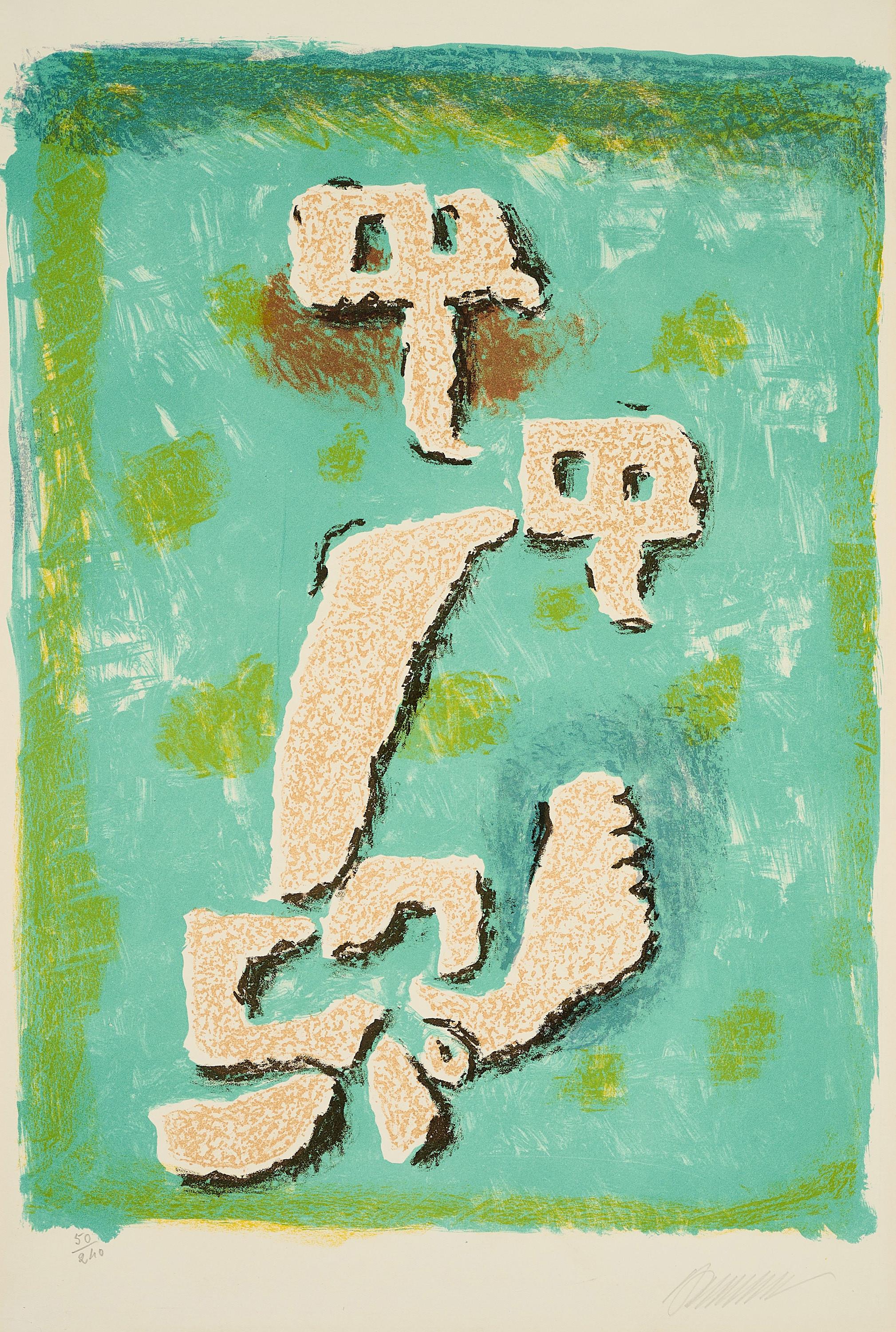 Willi Baumeister - Lutins au printemps.