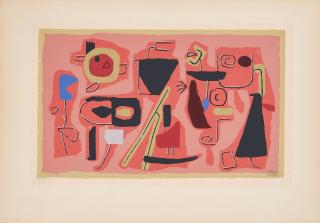 Willi Baumeister - Roter Fries.