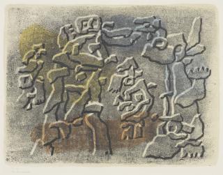 Willi Baumeister - Scheinrelief WVZ SP/B 151