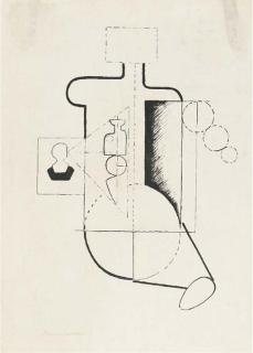 Willi Baumeister - Visieren (Sitzende Figur) (Spielmann 75)