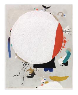 Willi Baumeister - Weisser Diskus (Mit Rechts Grün)