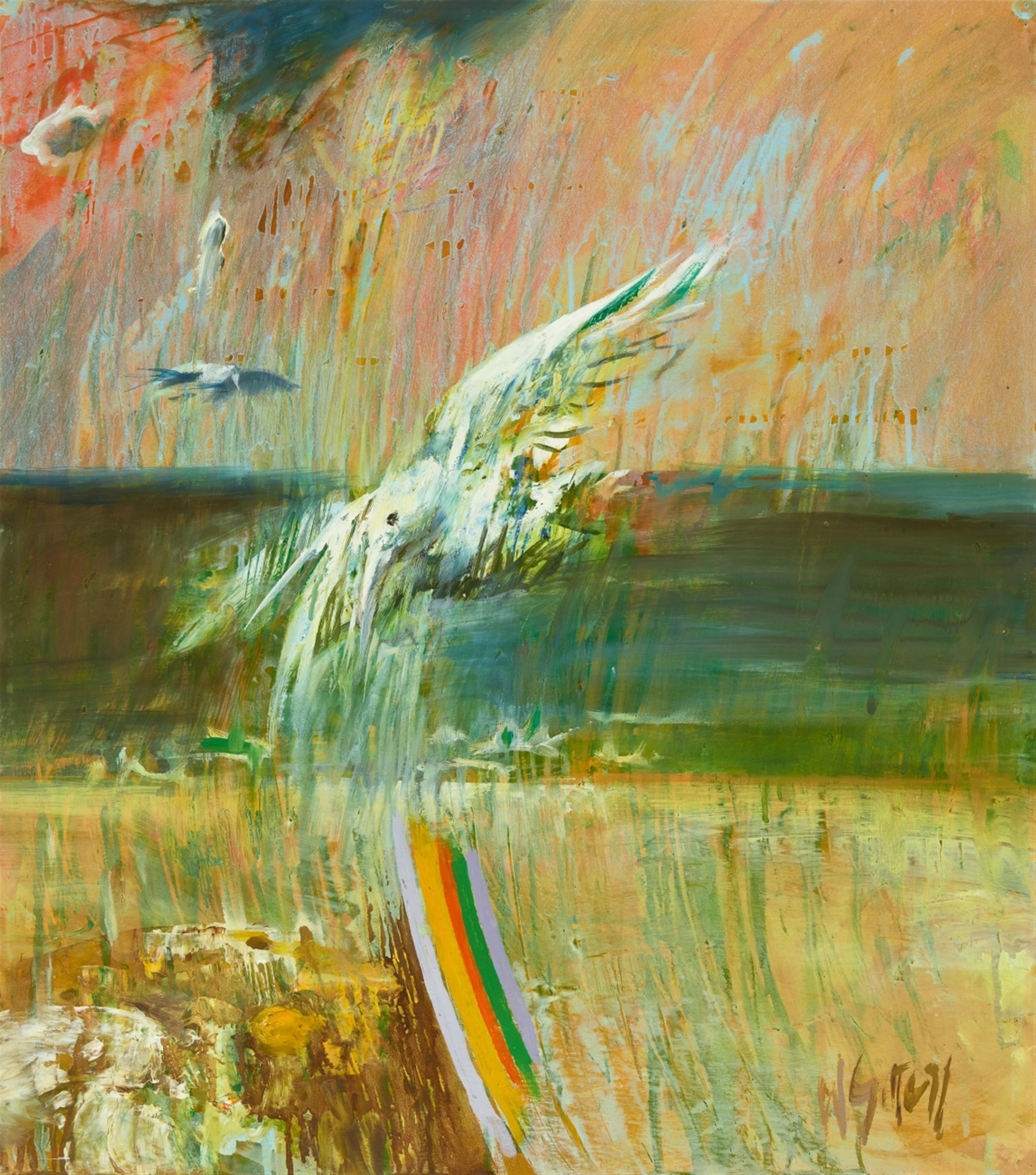 Willi Sitte - Fliegende Möwe