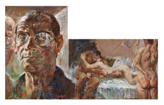 Willi Sitte - »Selbstbildnis mit Liebesspiel«