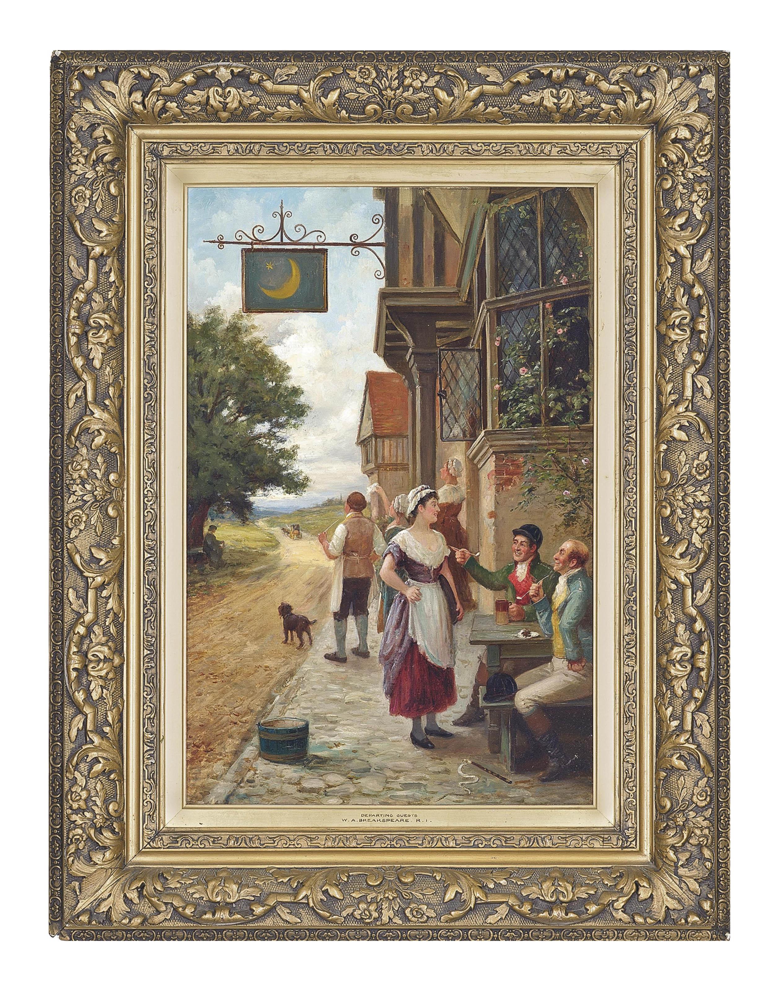 William A. Breakspeare - Departing guests