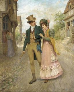 William A. Breakspeare - Newly Married