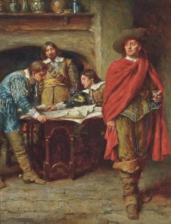 William A. Breakspeare - The eve of the battle