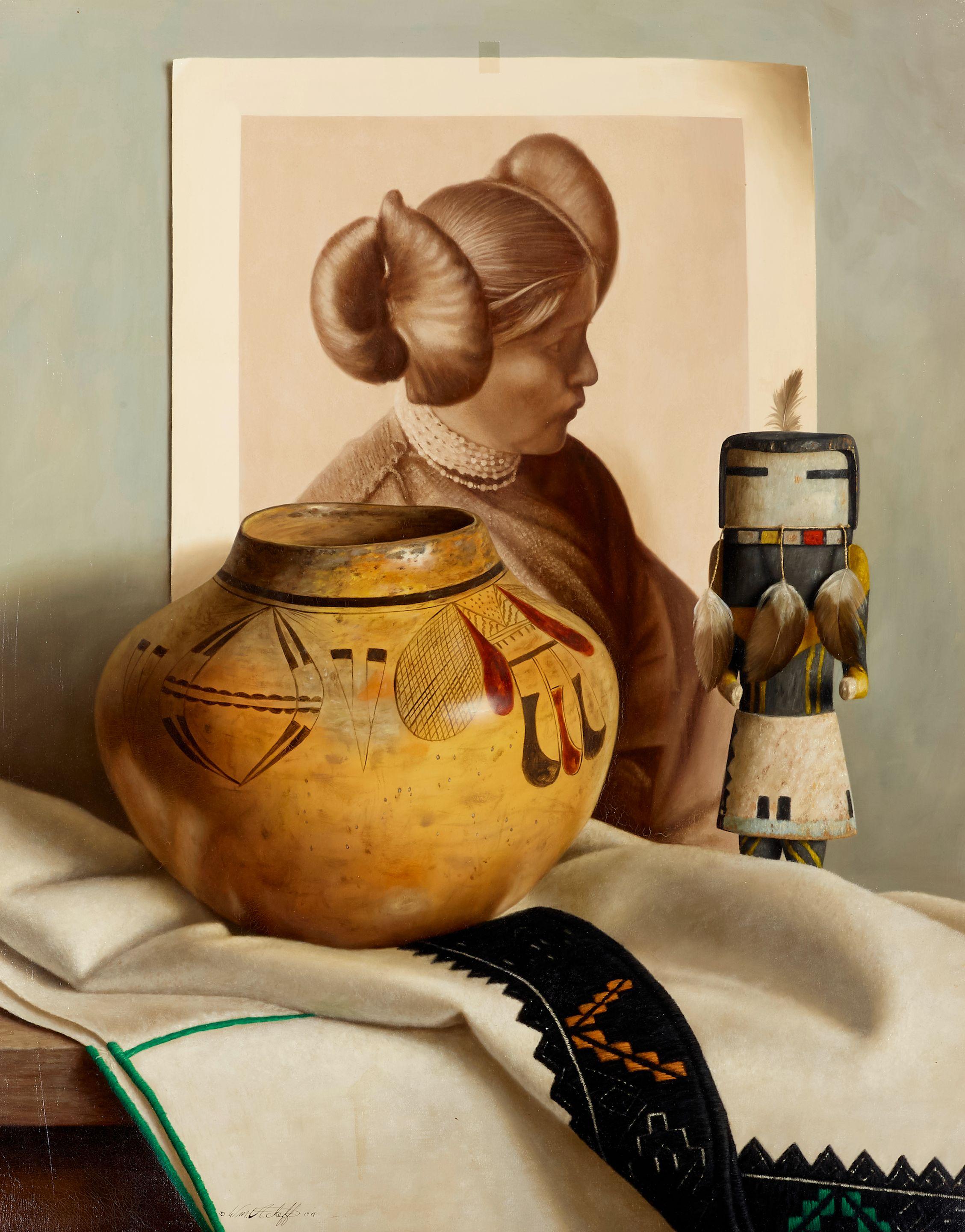 William Acheff - Hopi 28 x 22 in. framed 35 x 30 in.