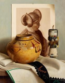 William Acheff - Hopi 28 x 22 in. framed 35 x 30 in.