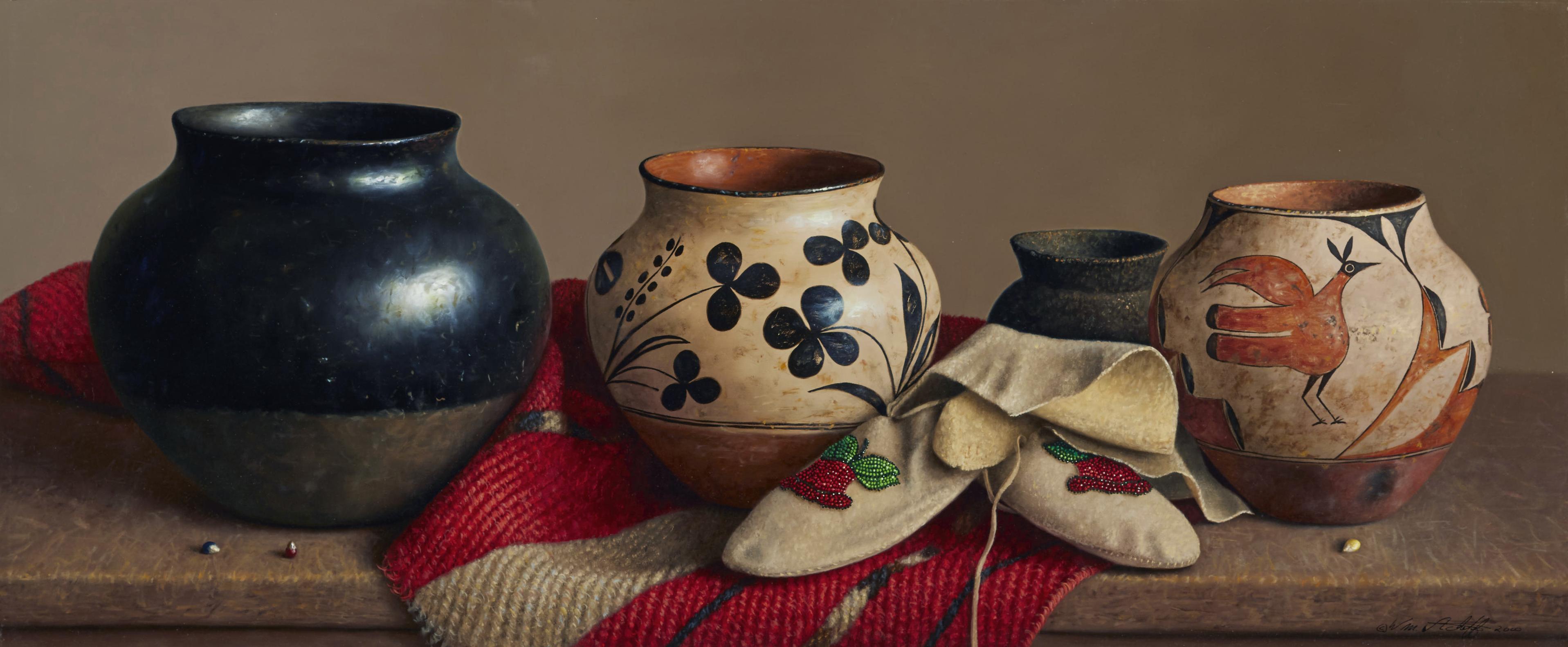 William Acheff - Zia\'s Bird and Santo Domingo\'s Clover