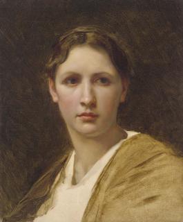 William-Adolphe Bouguereau - Étude de la tête