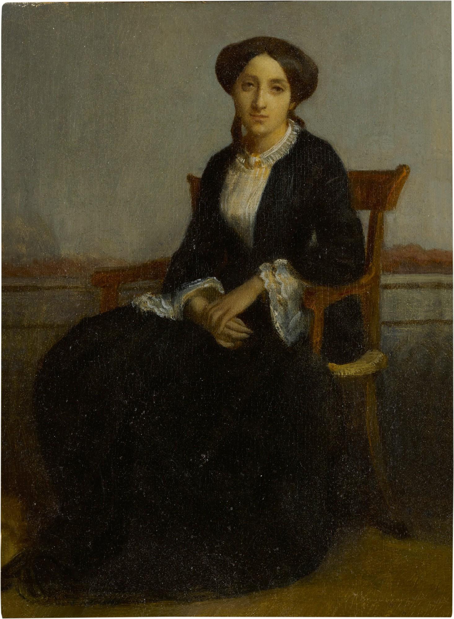 William-Adolphe Bouguereau - Portrait of Céline Geneviève Bouguereau