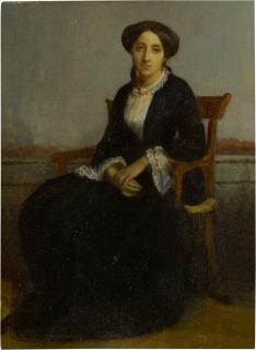 William-Adolphe Bouguereau - Portrait of Céline Geneviève Bouguereau