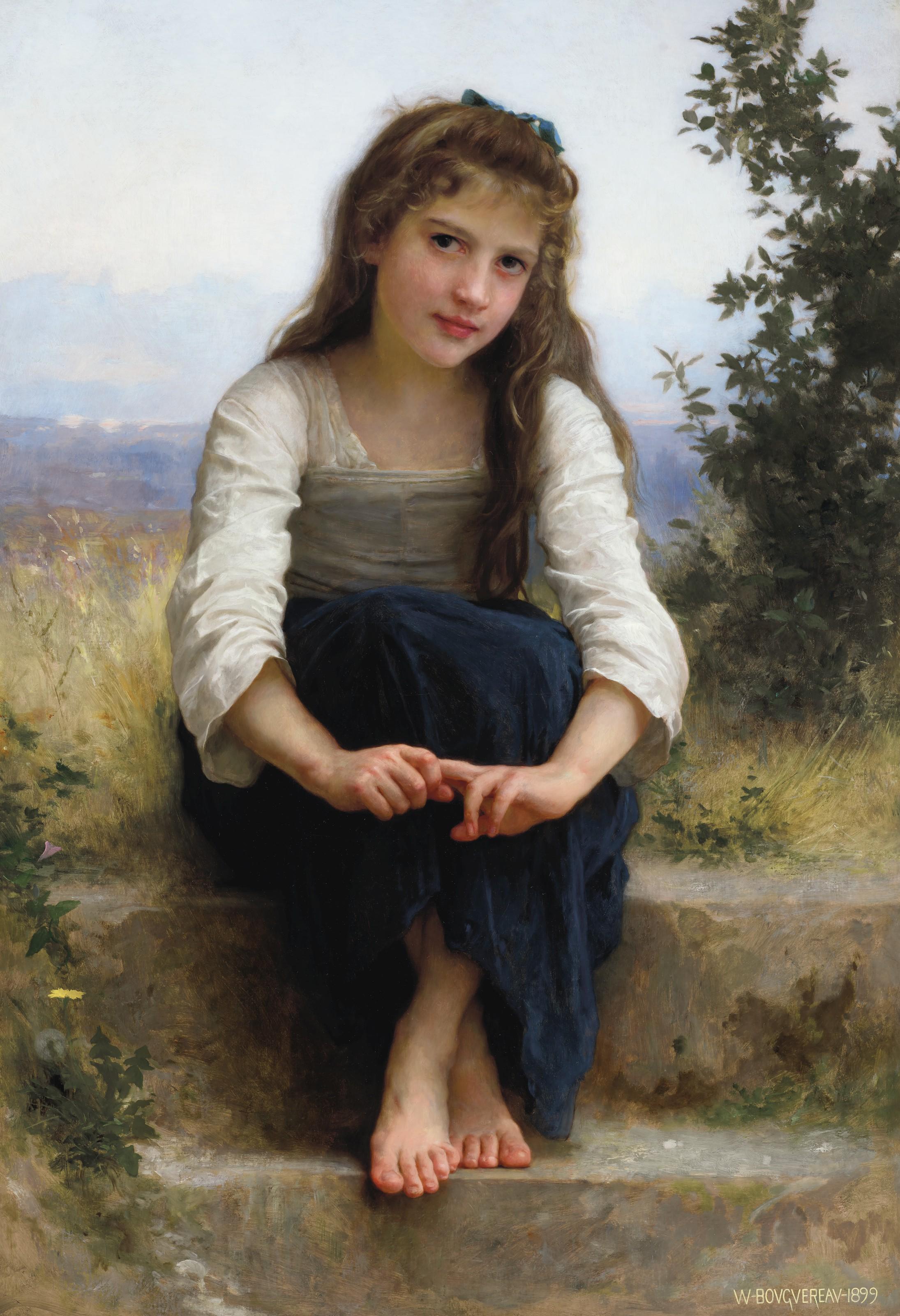 William Adolphe Bouguereau - Rêverie