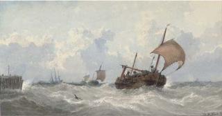 William Adolphus Knell, Sen. - Off to the fishing grounds