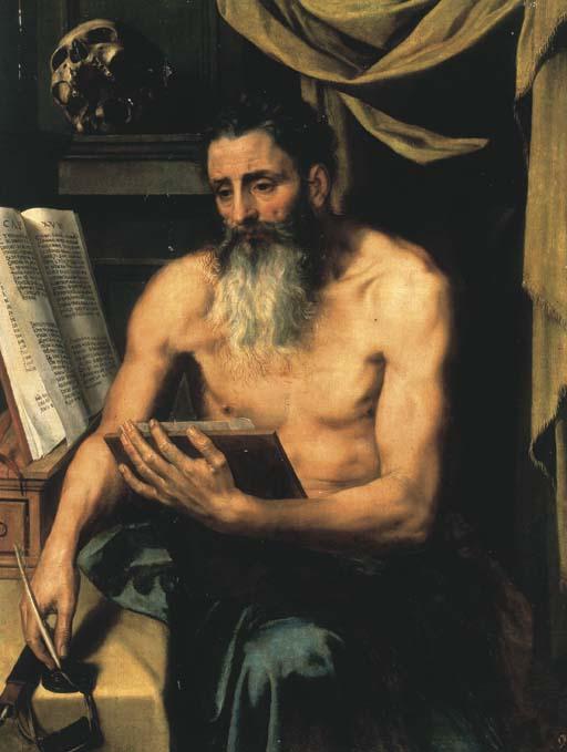 William Adriaensz. Key - Saint Jerome