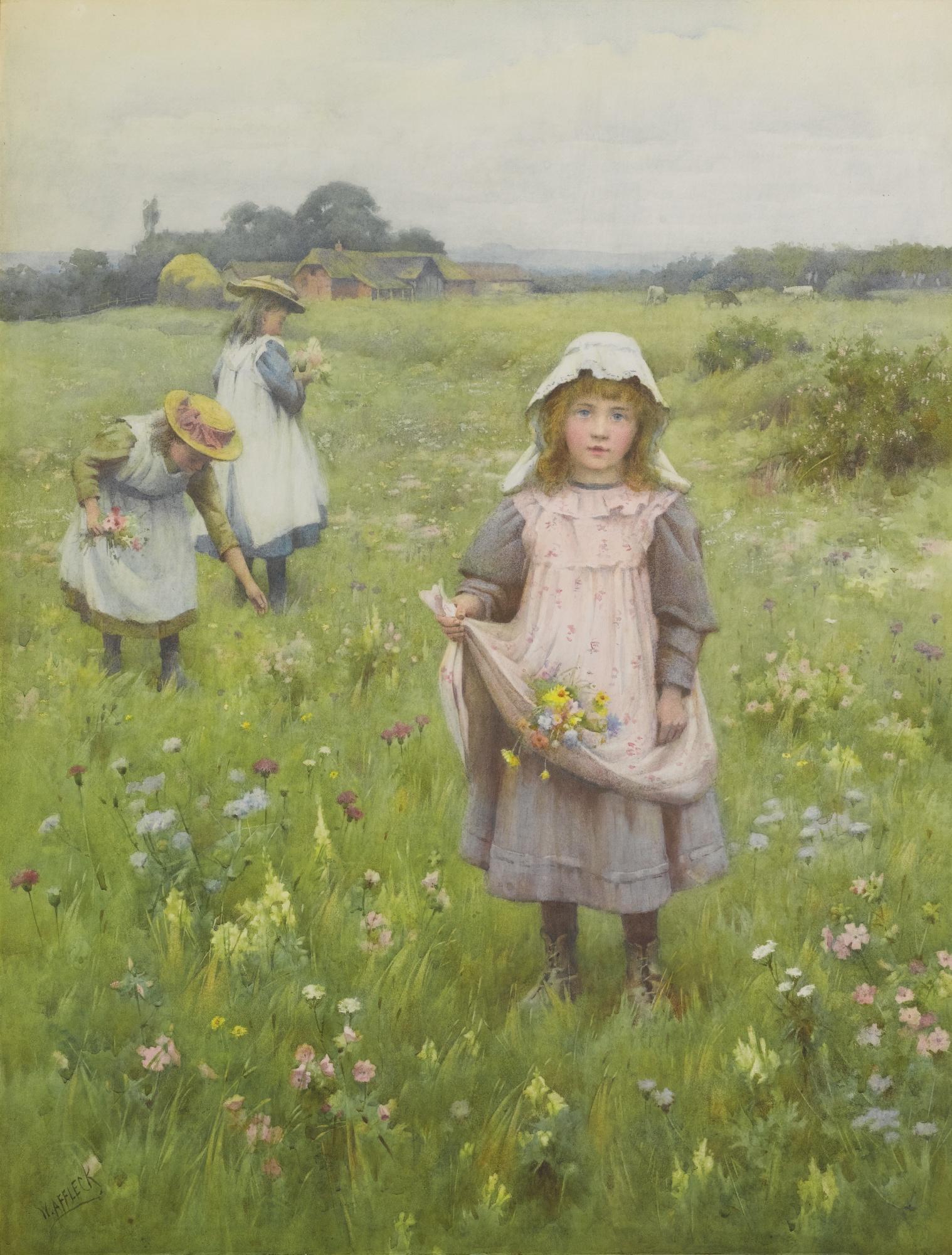 William Affleck - Gathering Wildflowers