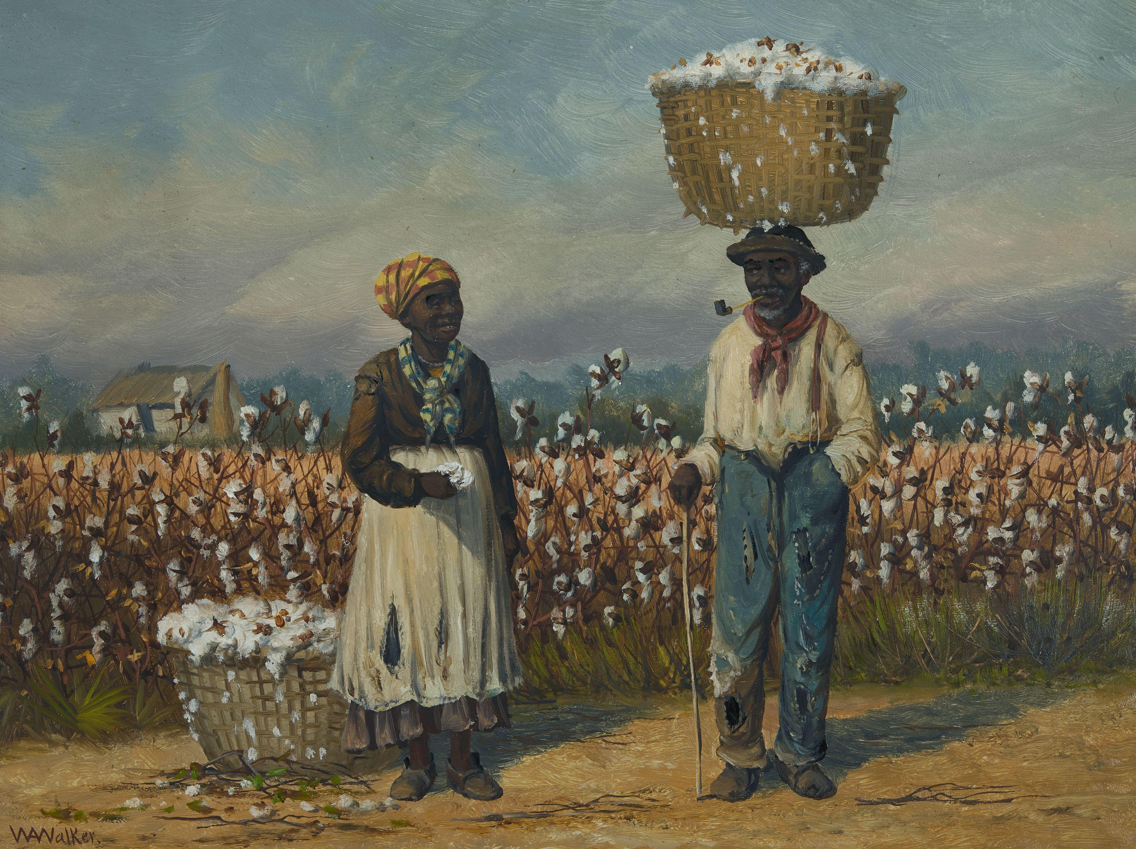 William Aiken Walker - Cotton Pickers