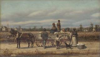 William Aiken Walker - Noon Day Pause in the Cotton Field