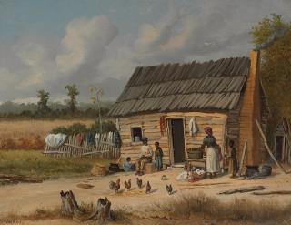 William Aiken Walker - Sharecroppers in the Yard