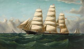 William Alexander Coulter - Clipper Ship Three Brothers (ex-Vanderbilt)