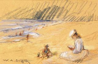 William Alexander Griffith - A Day at the Beach, Laguna