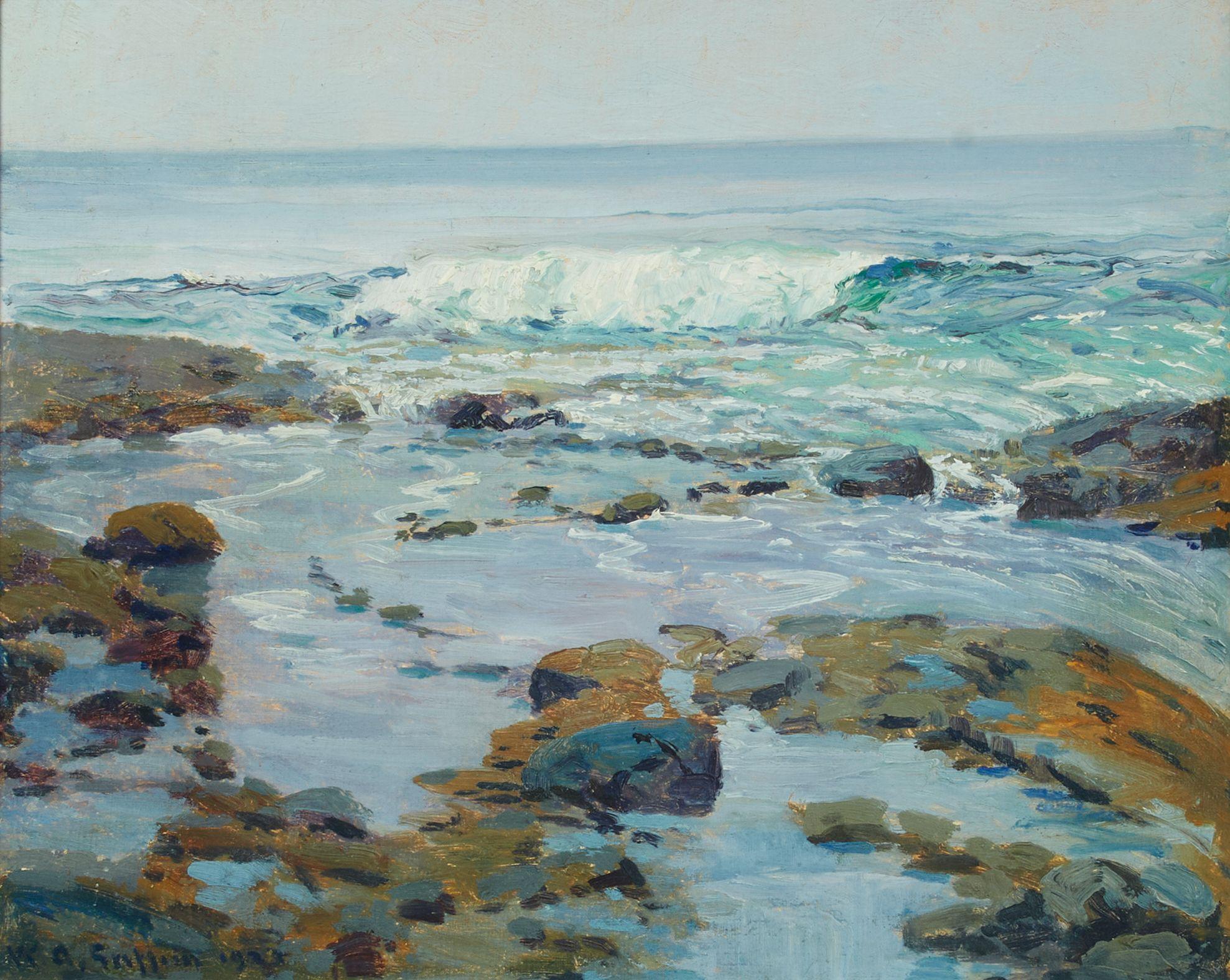 William Alexander Griffith - Low tide, Laguna Beach