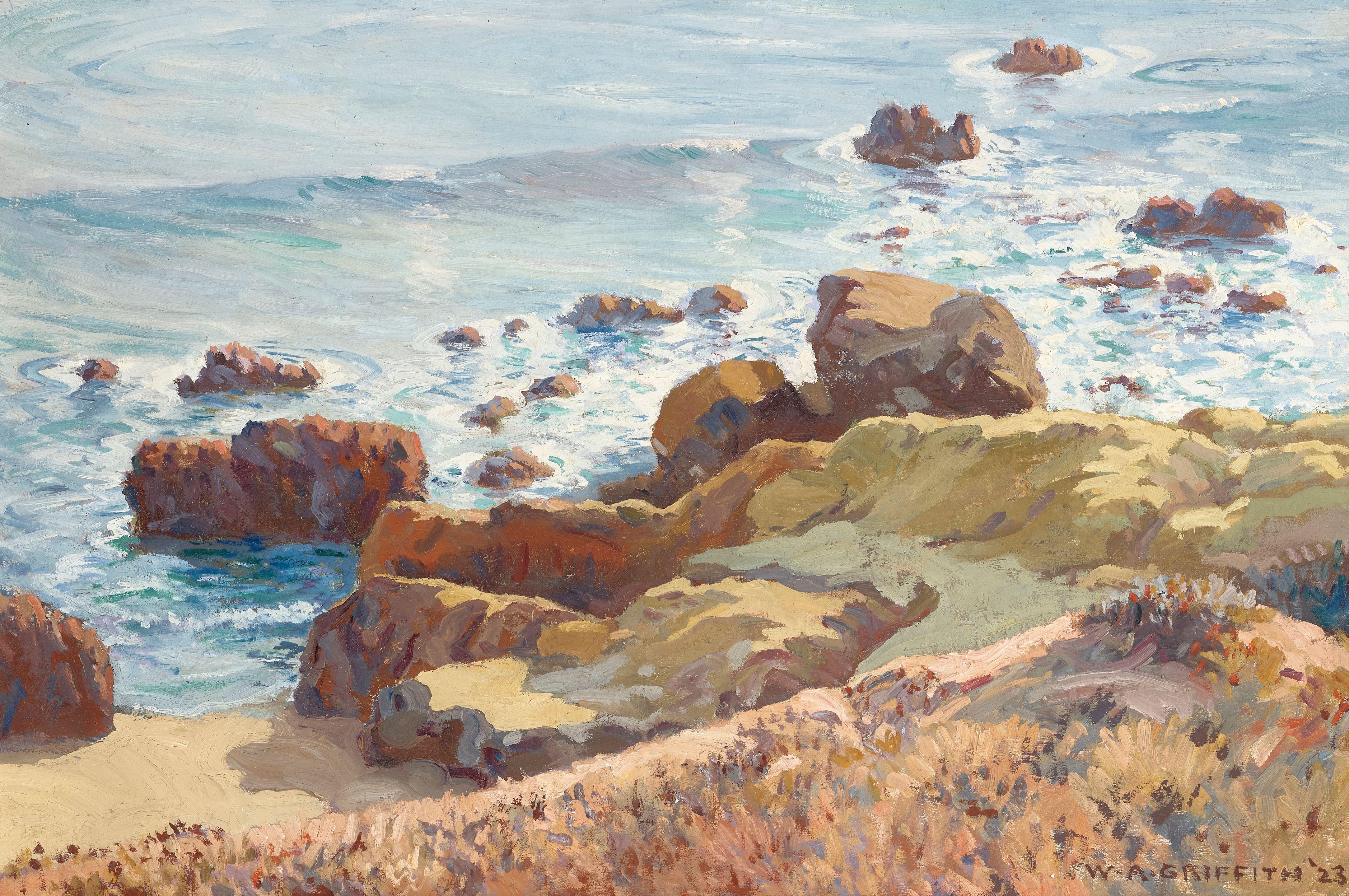 William Alexander Griffith - On the Cliffs, Laguna Beach