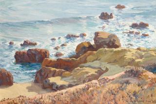 William Alexander Griffith - On the Cliffs, Laguna Beach