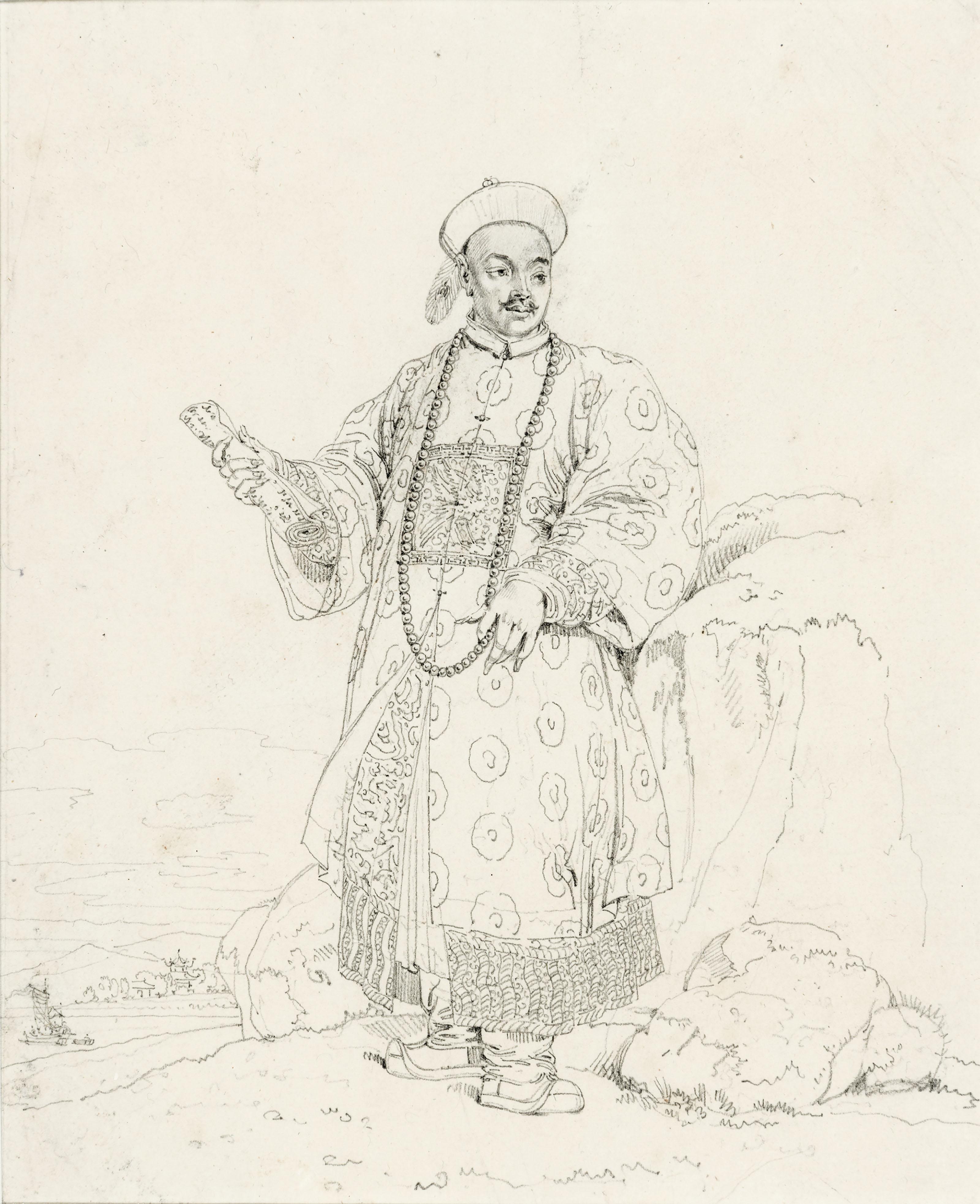 William Alexander - Chow-Ta-Zhin in his dress of ceremony