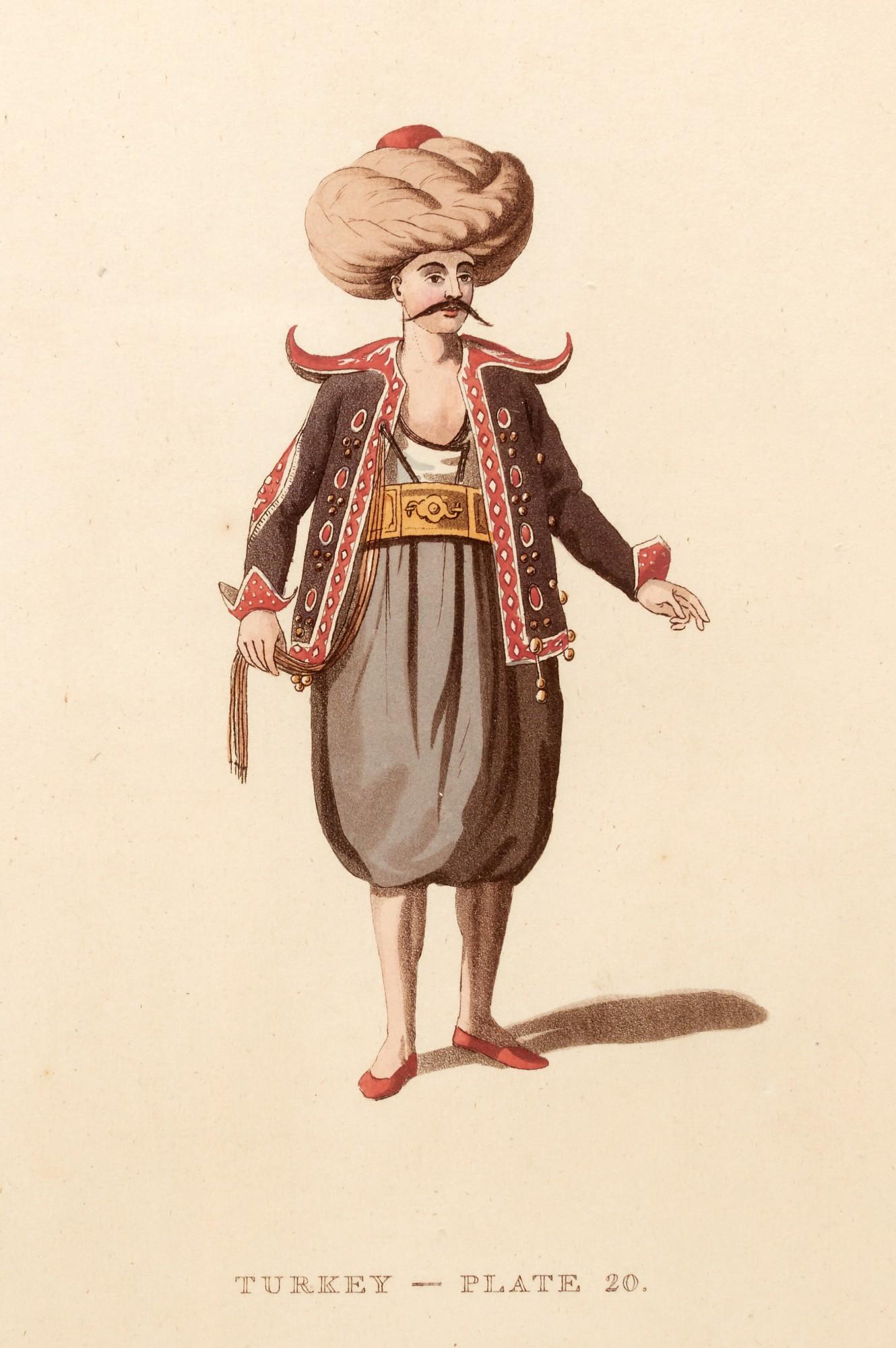 William Alexander - Picturesque Representations... Chinese, Austrians, Russians, Turks, English, 1814, 5 volumes