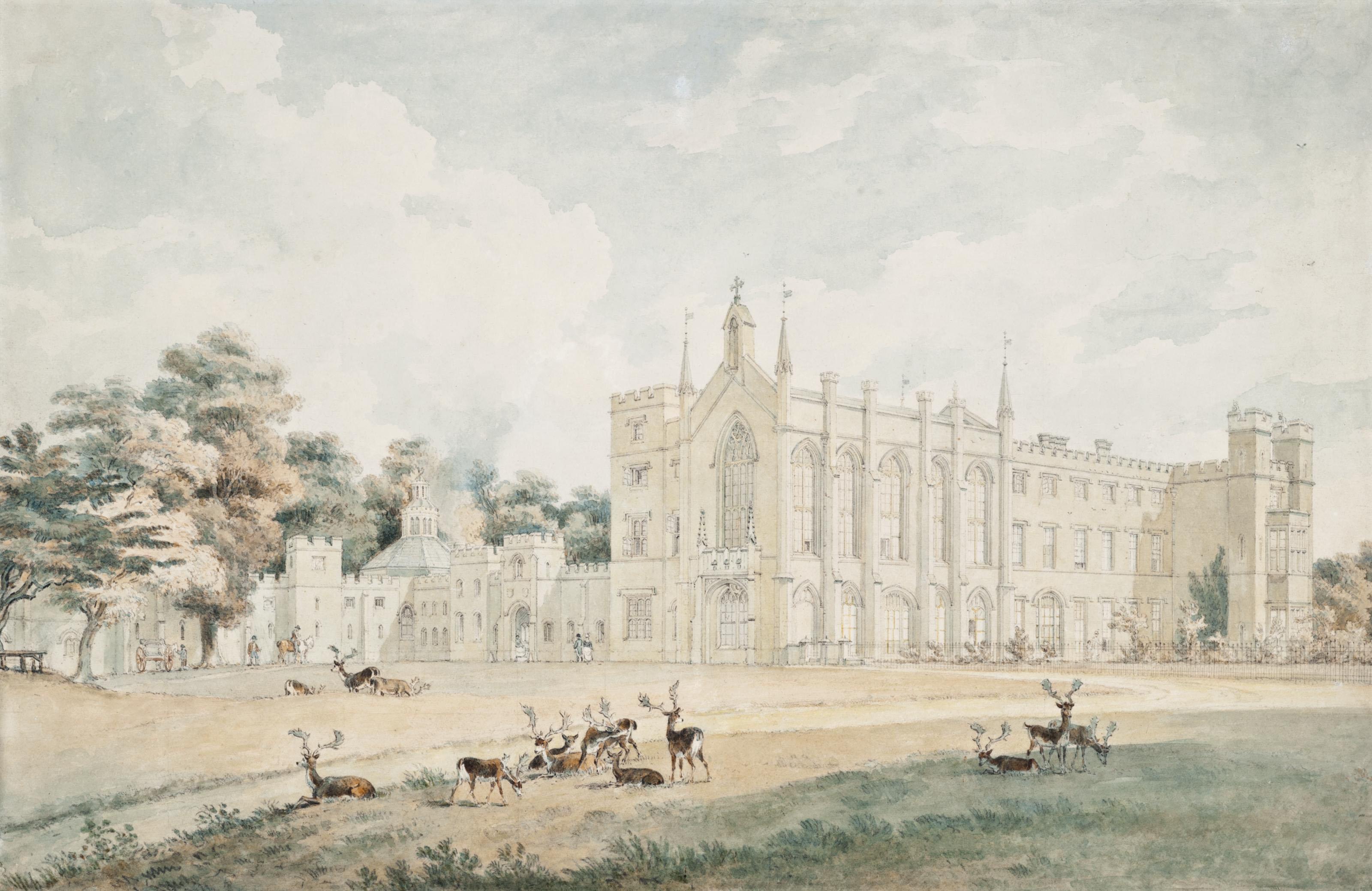 William Alexander - View From The South West, Cassiobury, Hertfordshire