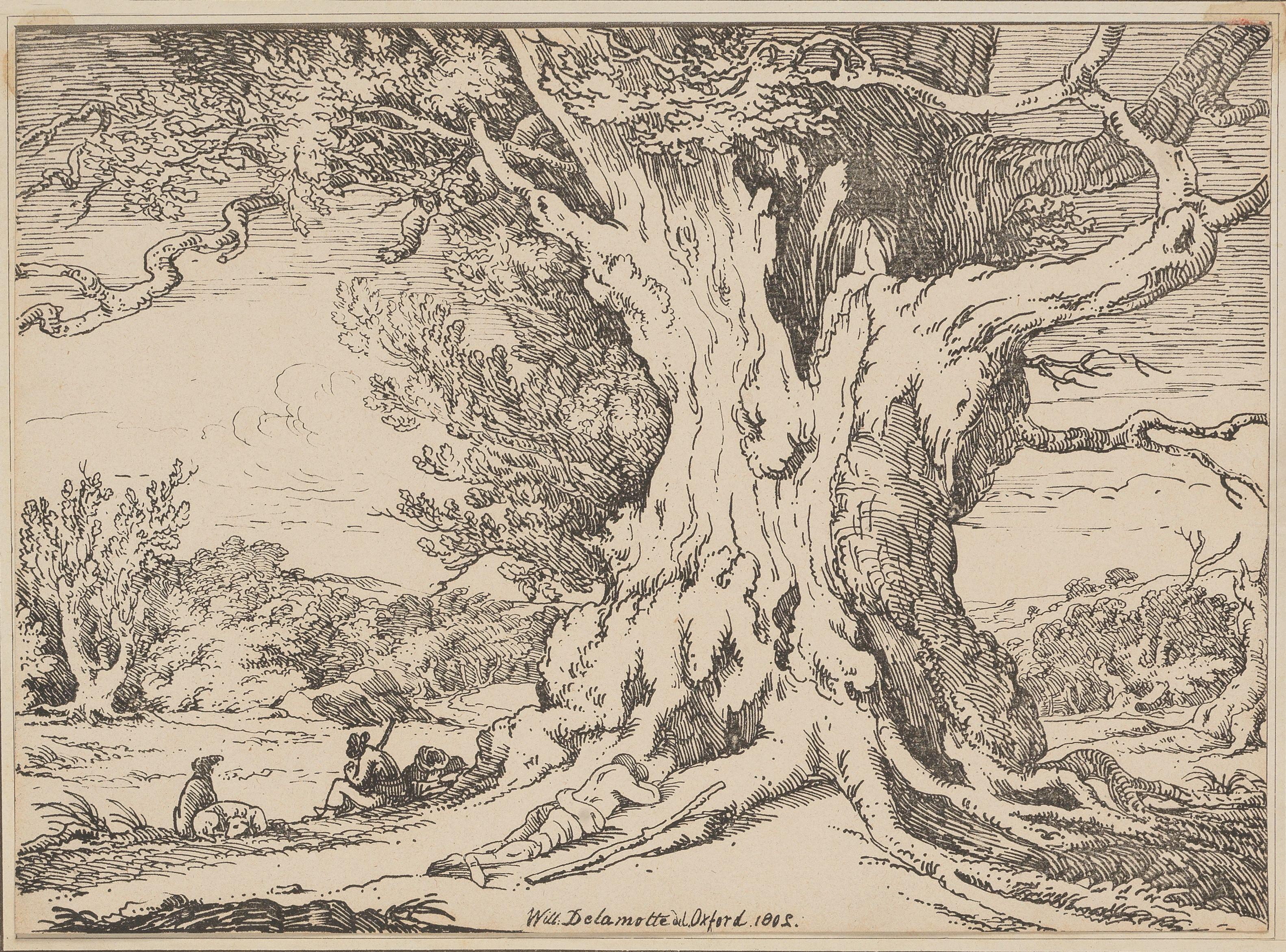 William Alfred Delamotte - Landscape