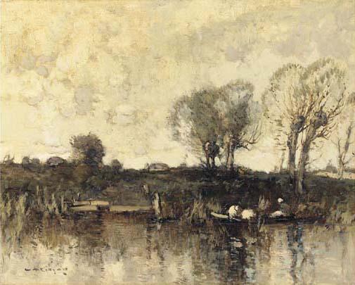 William Alfred Gibson - A French River