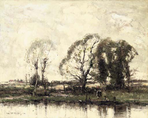 William Alfred Gibson - The Riverside Path